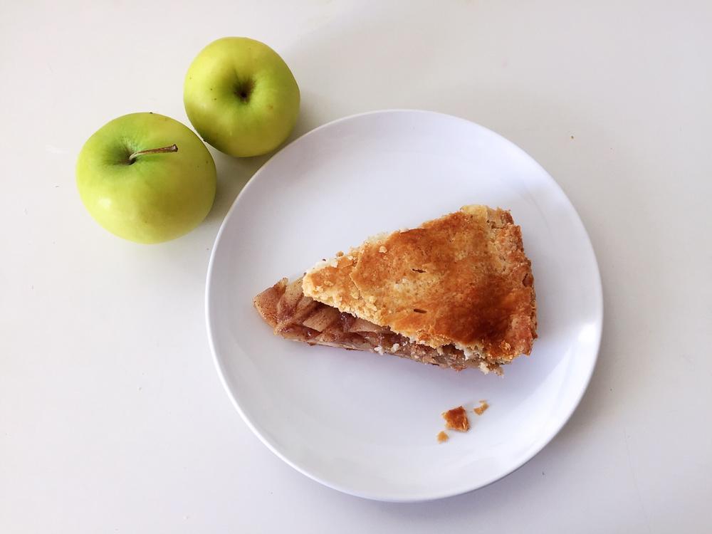 冬日暖食：无黄油の苹果派【Apple Pie】