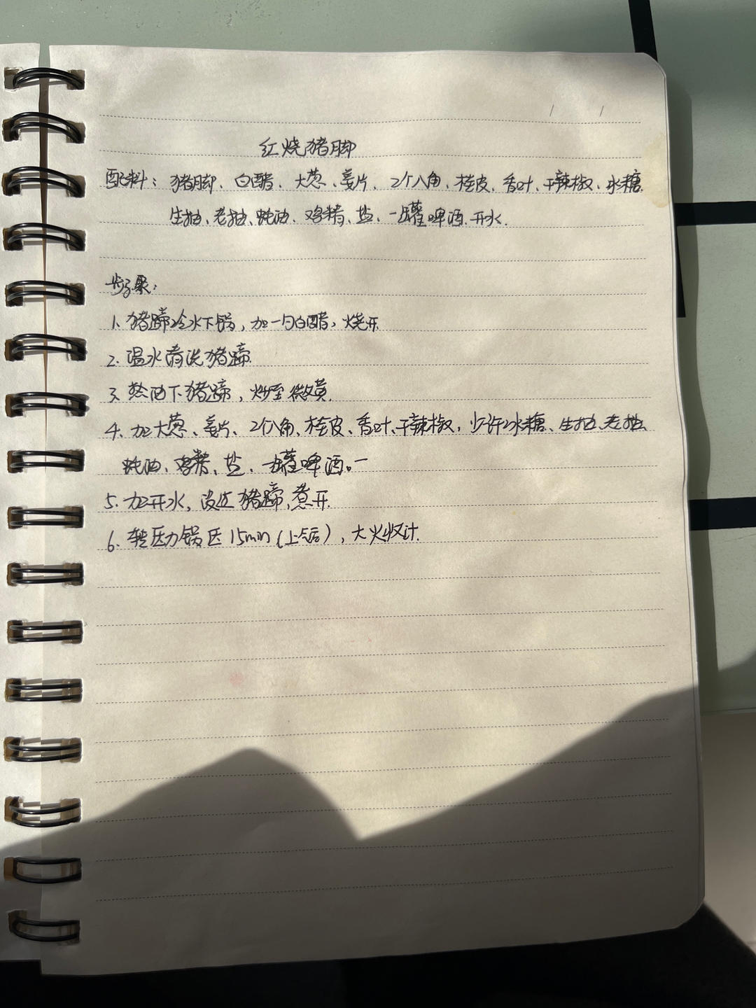 红烧猪脚的做法