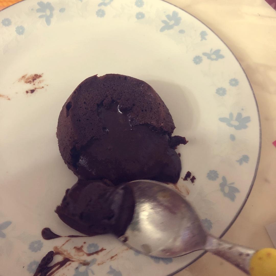 熔岩巧克力蛋糕