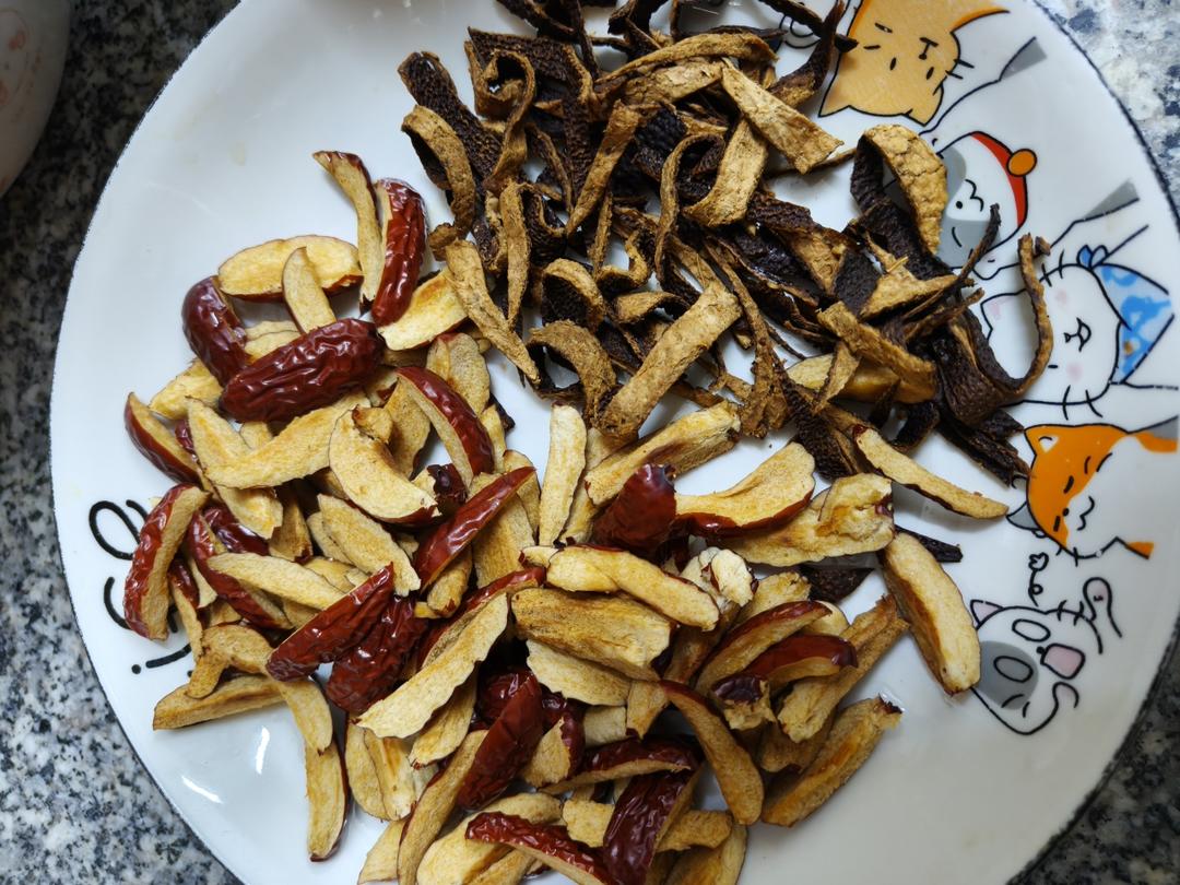 【陈皮红枣姜米茶】