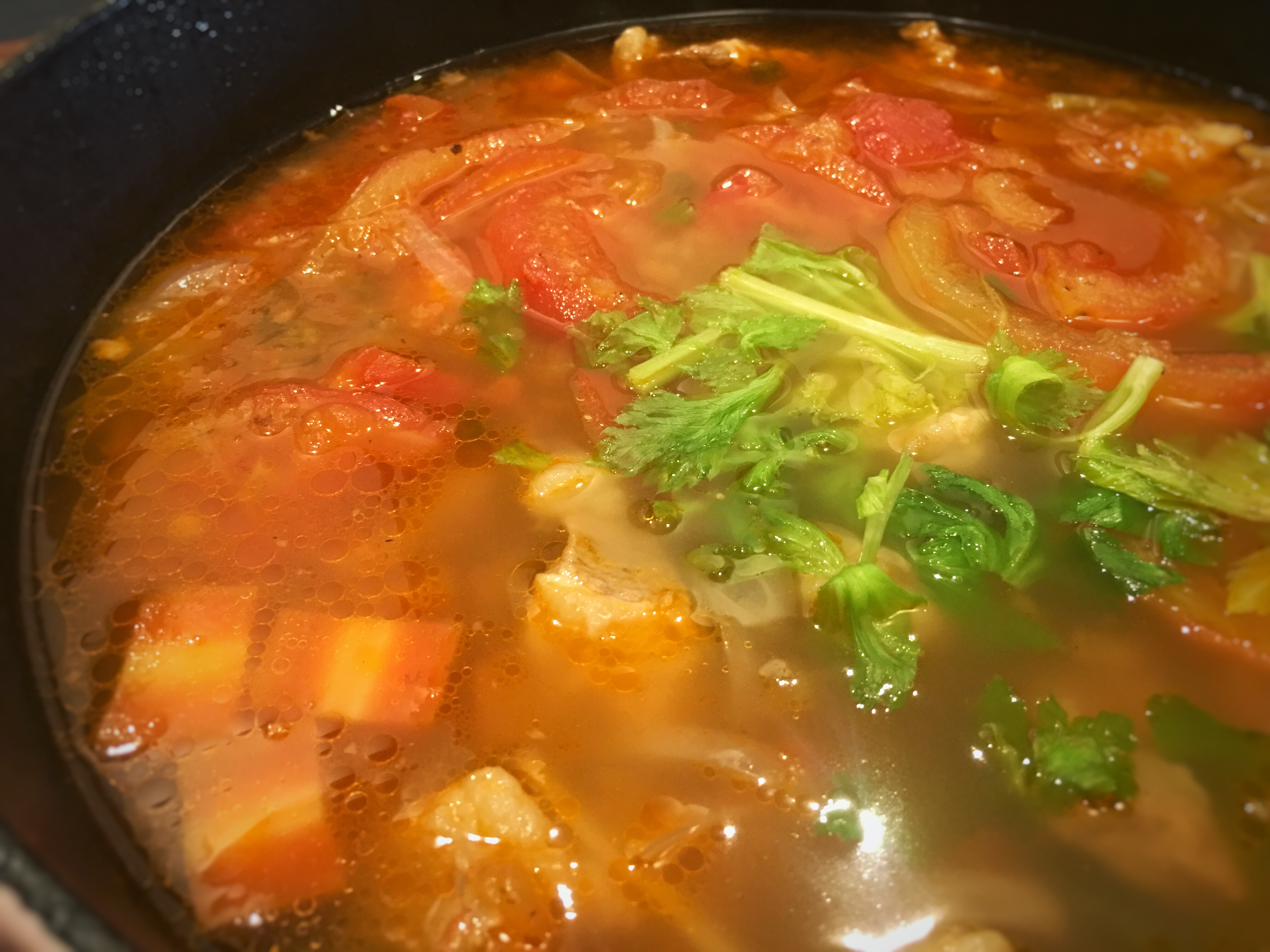 金孚顿珐琅锅番茄牛腩煲的做法 步骤16