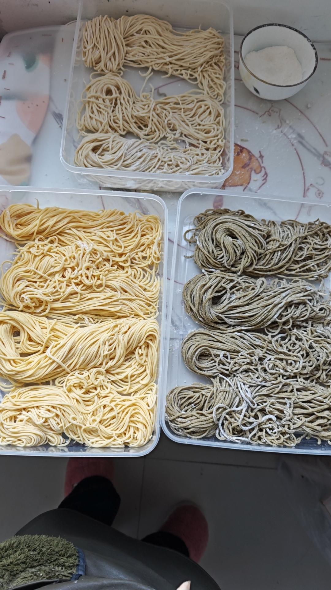 自制面条（kitchen aid 厨师机辅助）