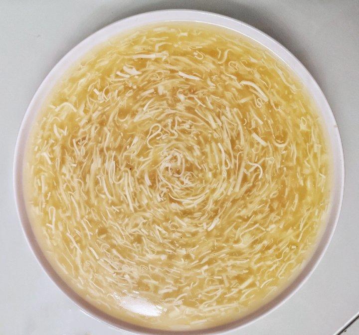 干贝银丝豆腐羹