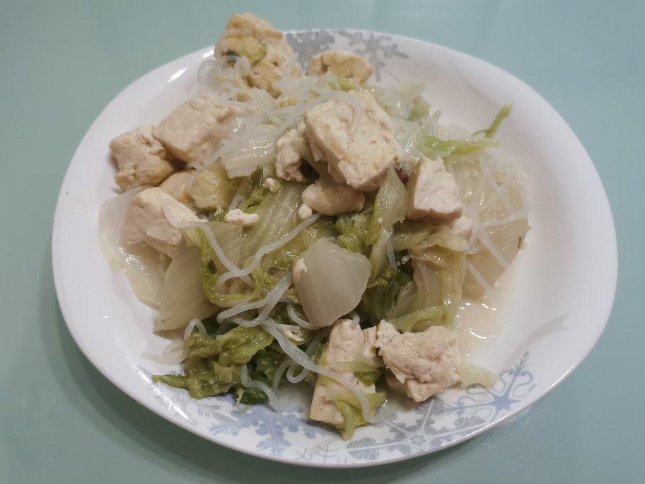 白菜炖豆腐