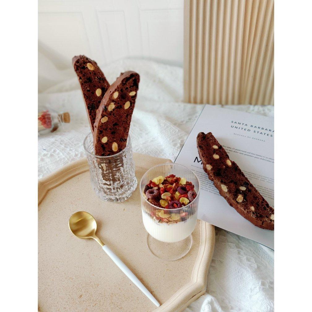 COCOA ALMOND BISCOTTI 意式巧克力杏仁脆饼