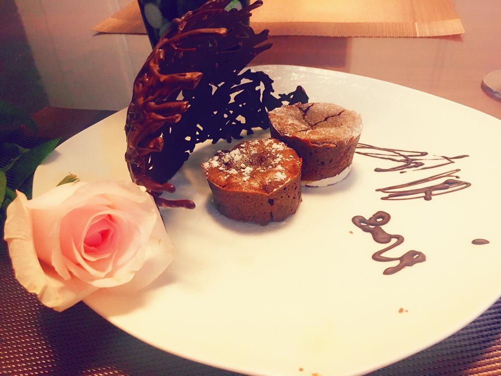 巧克力珍珠球VS巧克力熔岩蛋糕