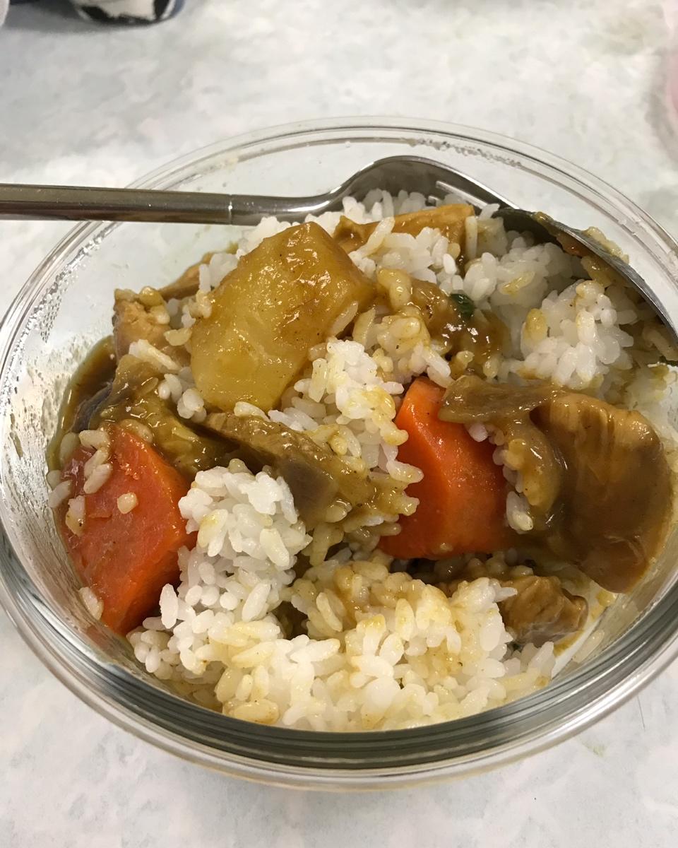 咖喱鸡肉饭