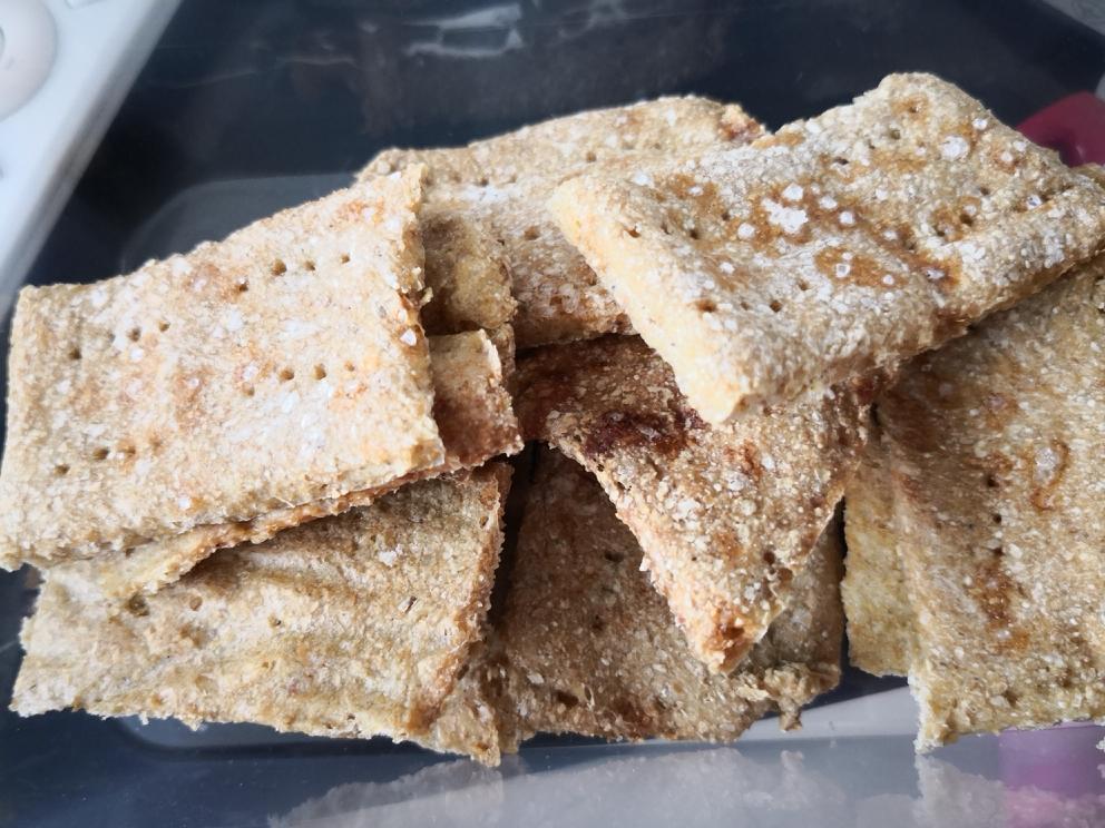 减肥无油无糖全麦苏打饼