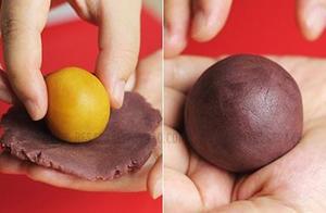 时尚日式桃山月饼制作方法 最美最简单的中秋月饼的做法 步骤3