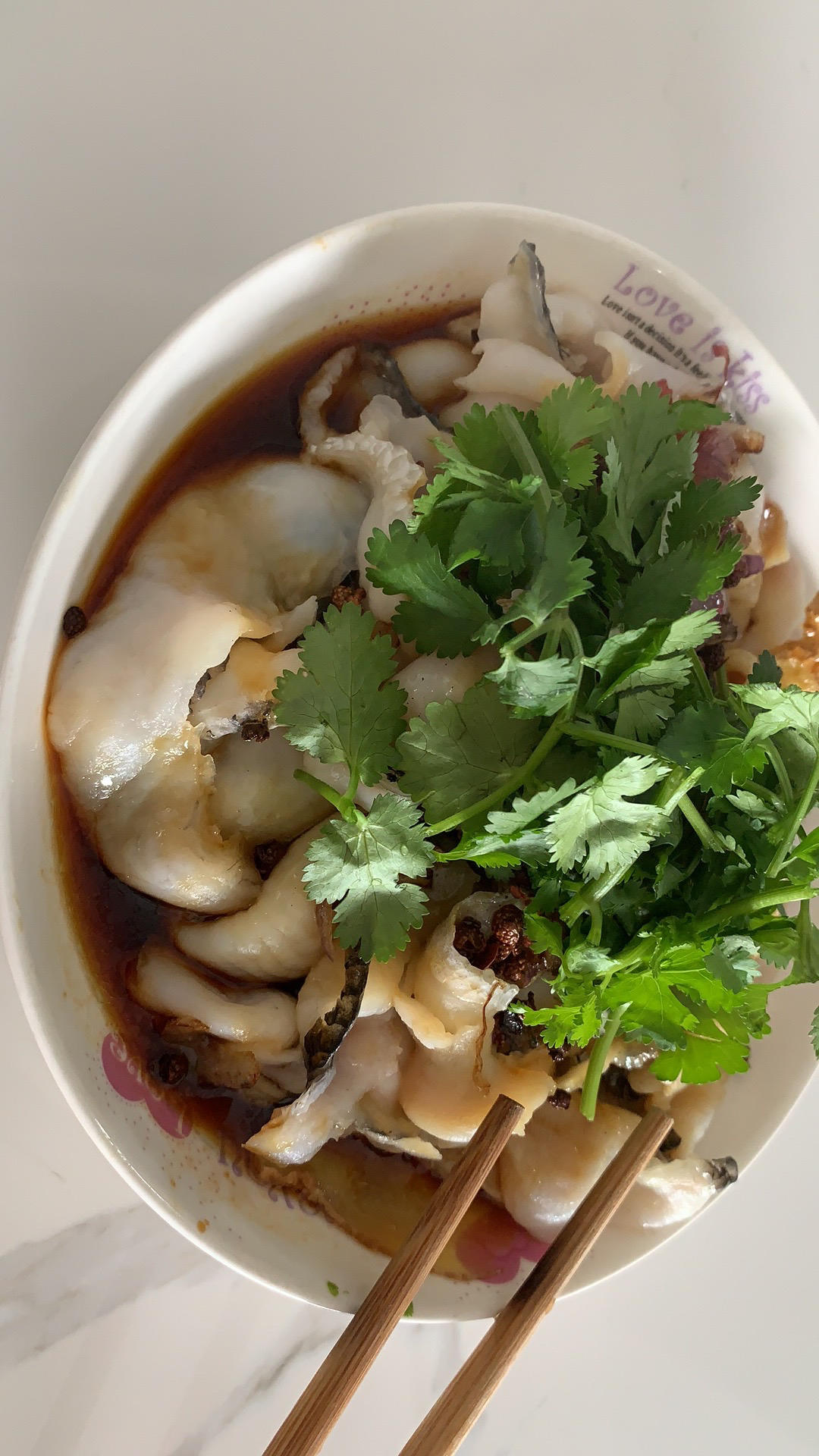 葱香嫩滑黑鱼片