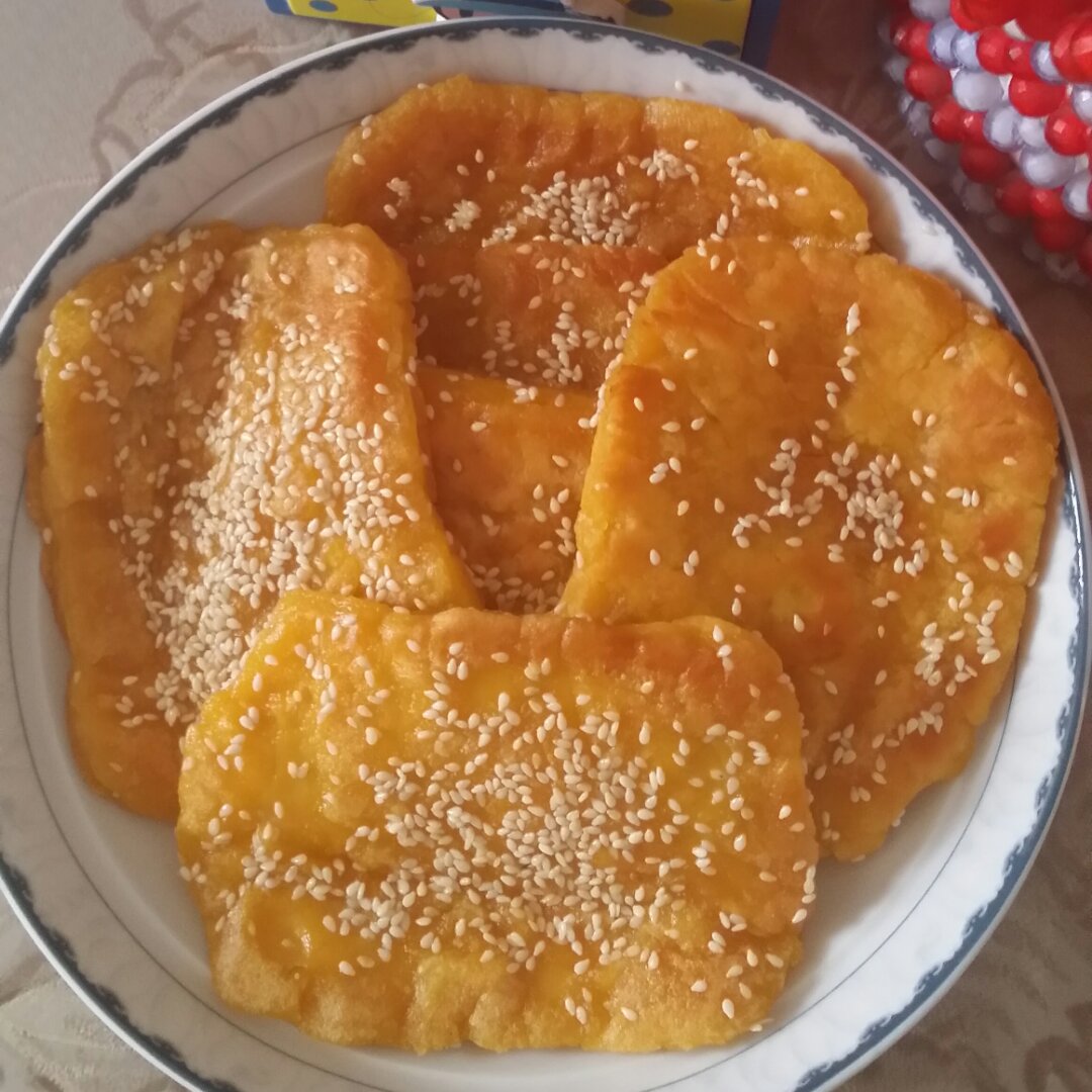 香煎南瓜饼