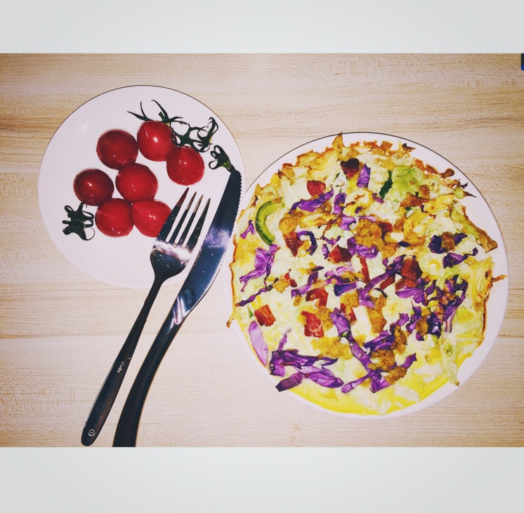 蔬菜烤燕麦（无油）