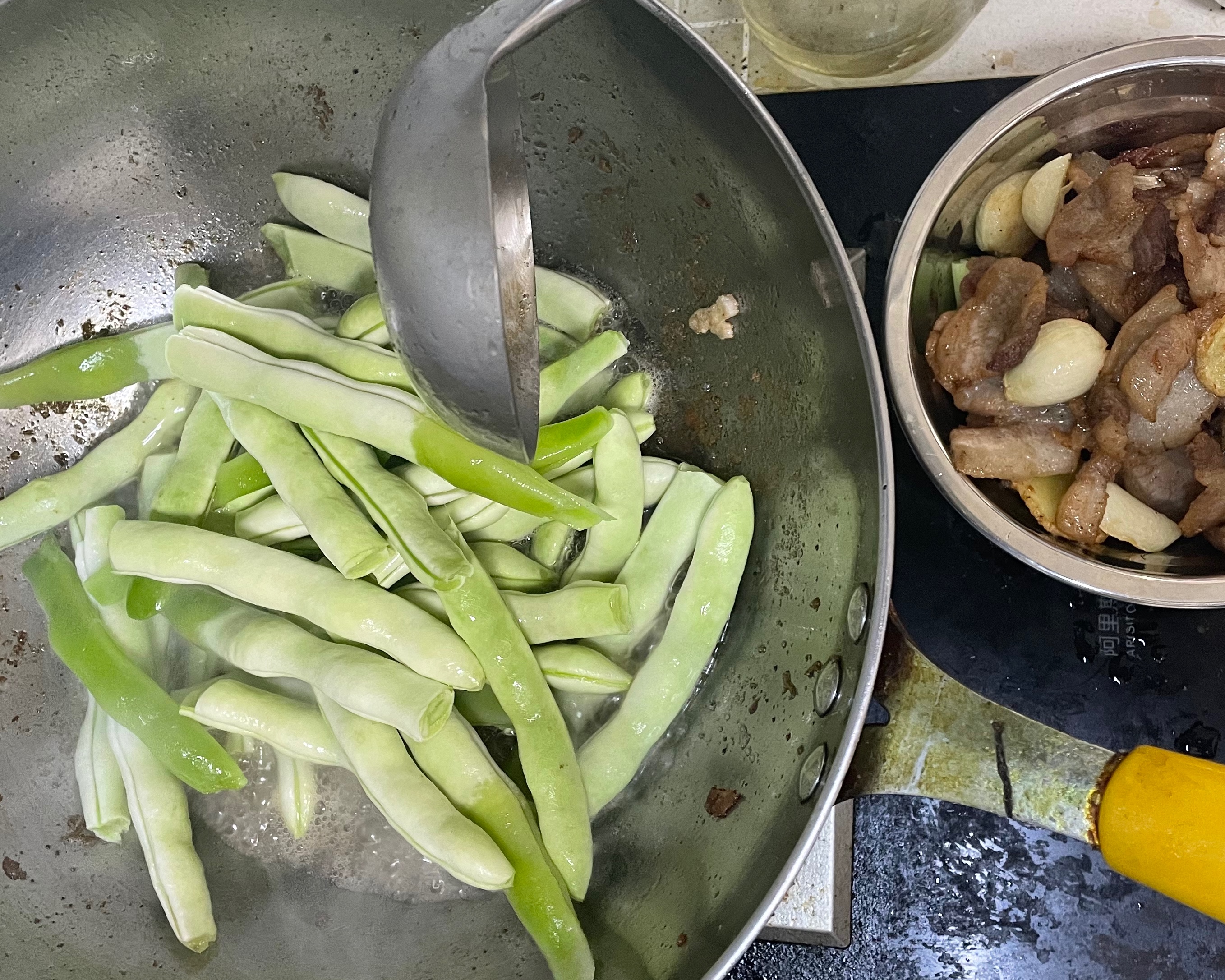 超简单家常菜👉炖芸豆的做法 步骤4