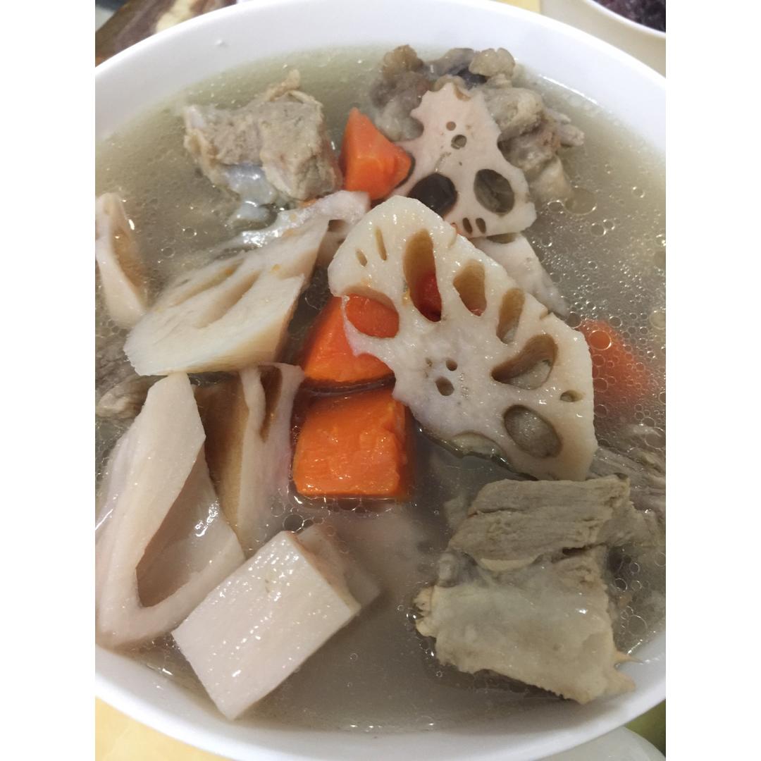 排骨莲藕汤