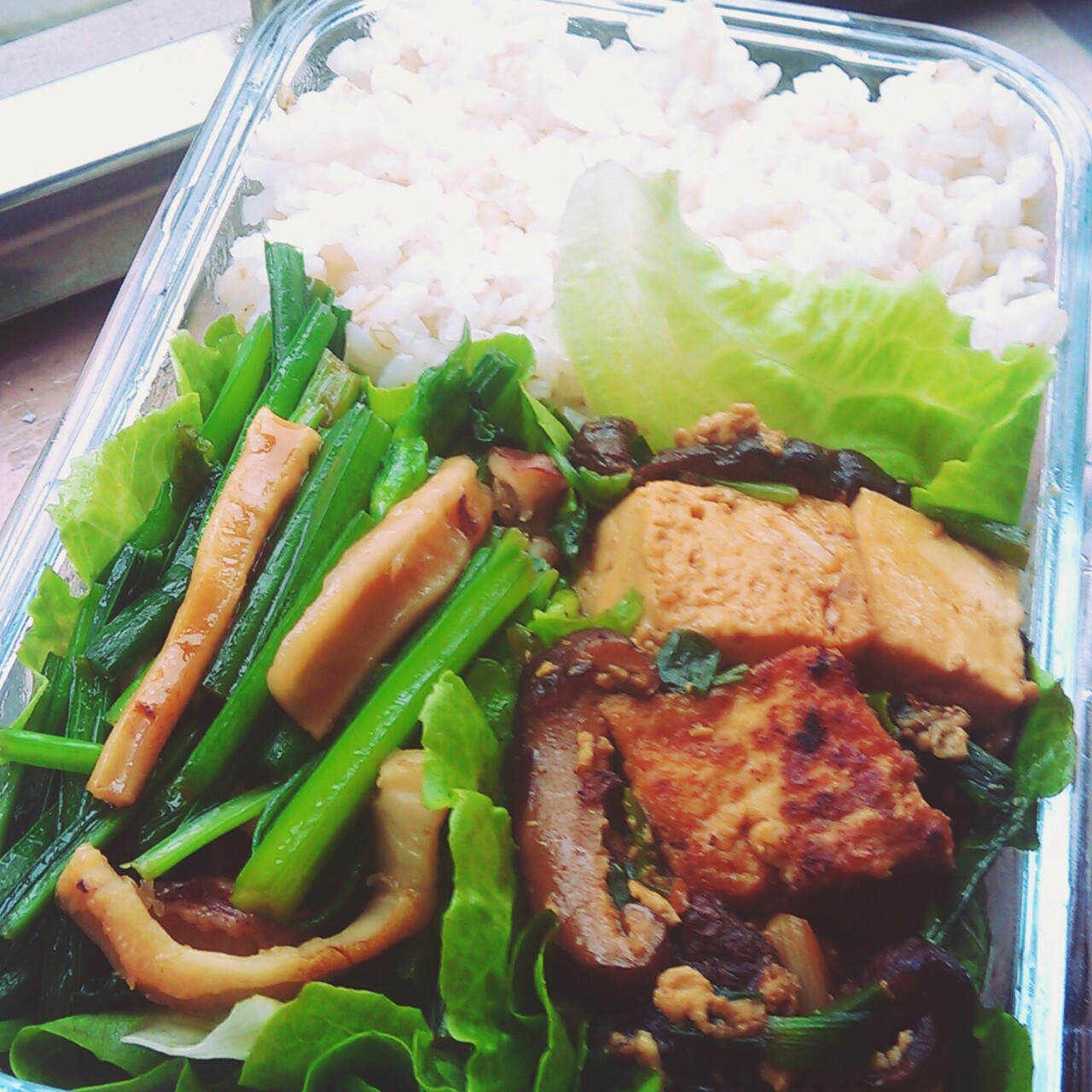 肉末香菇豆腐