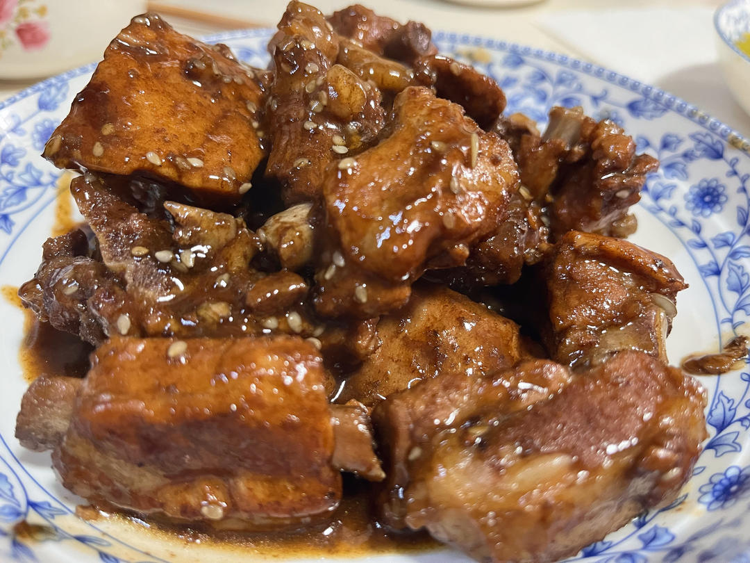 糖醋排骨（试验多次的最佳口感）