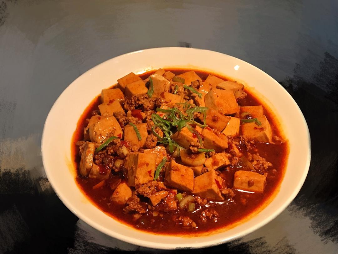 肉末烧豆腐