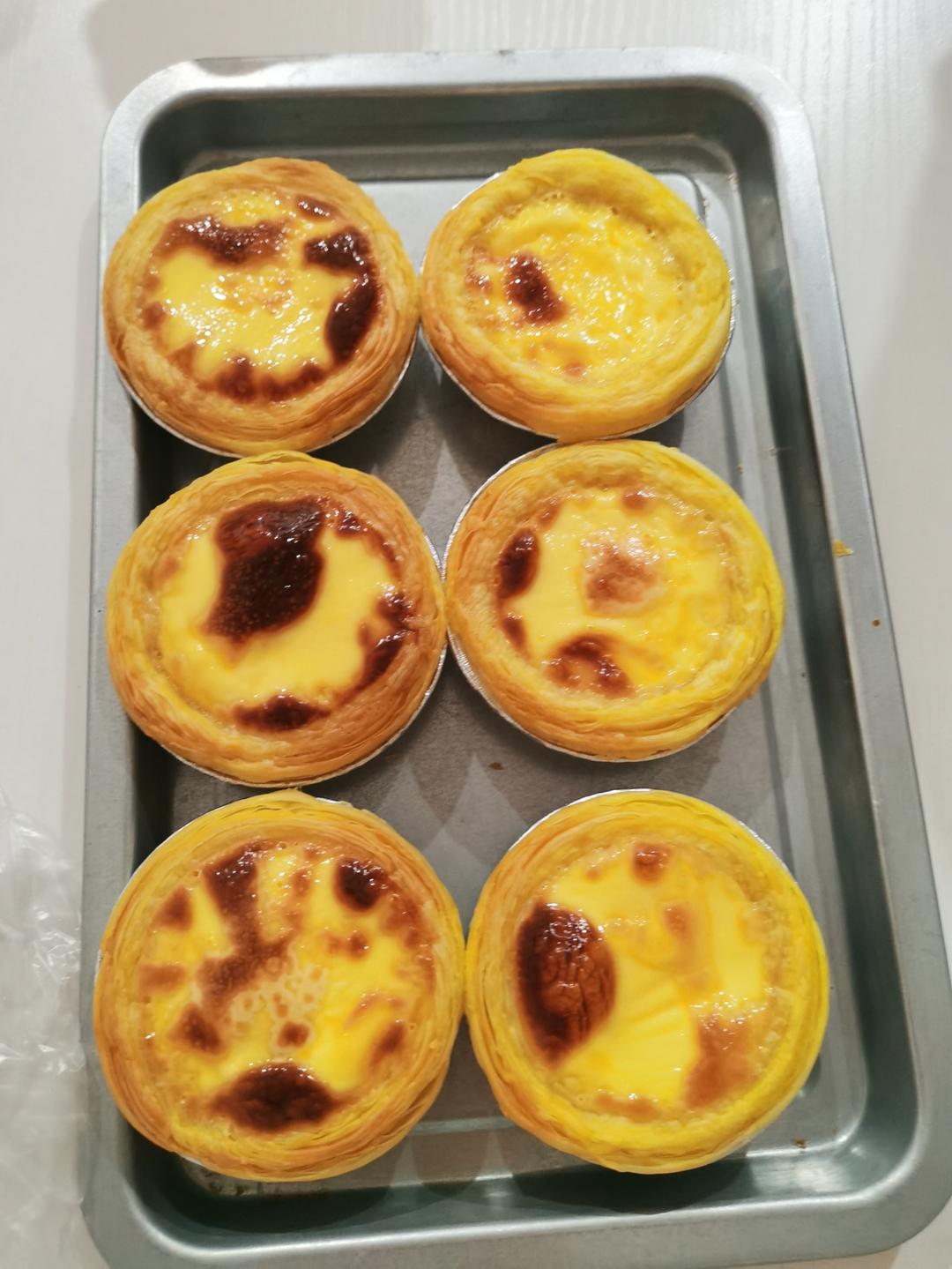 超嫩滑的葡式蛋挞(全蛋版)新手友好『秒杀KFC』