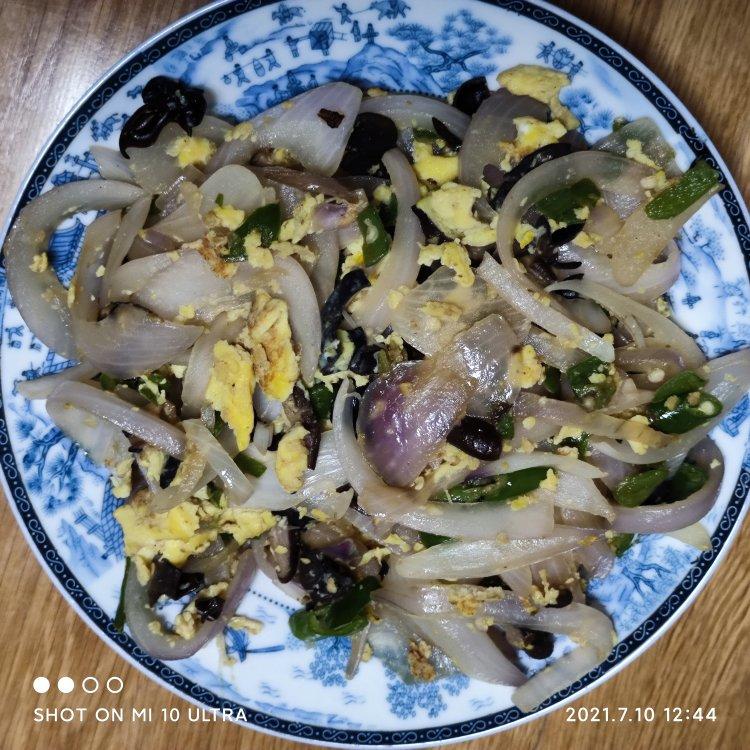 洋葱炒蛋
