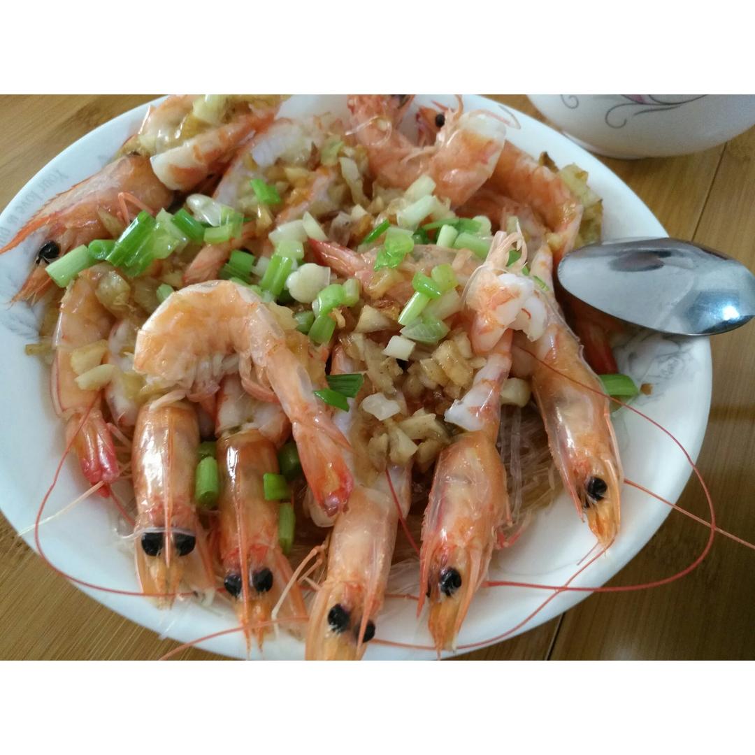 蒜蓉粉丝蒸大虾