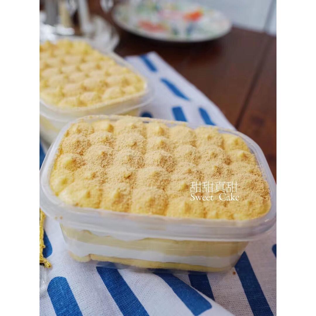 日式豆乳盒子蛋糕