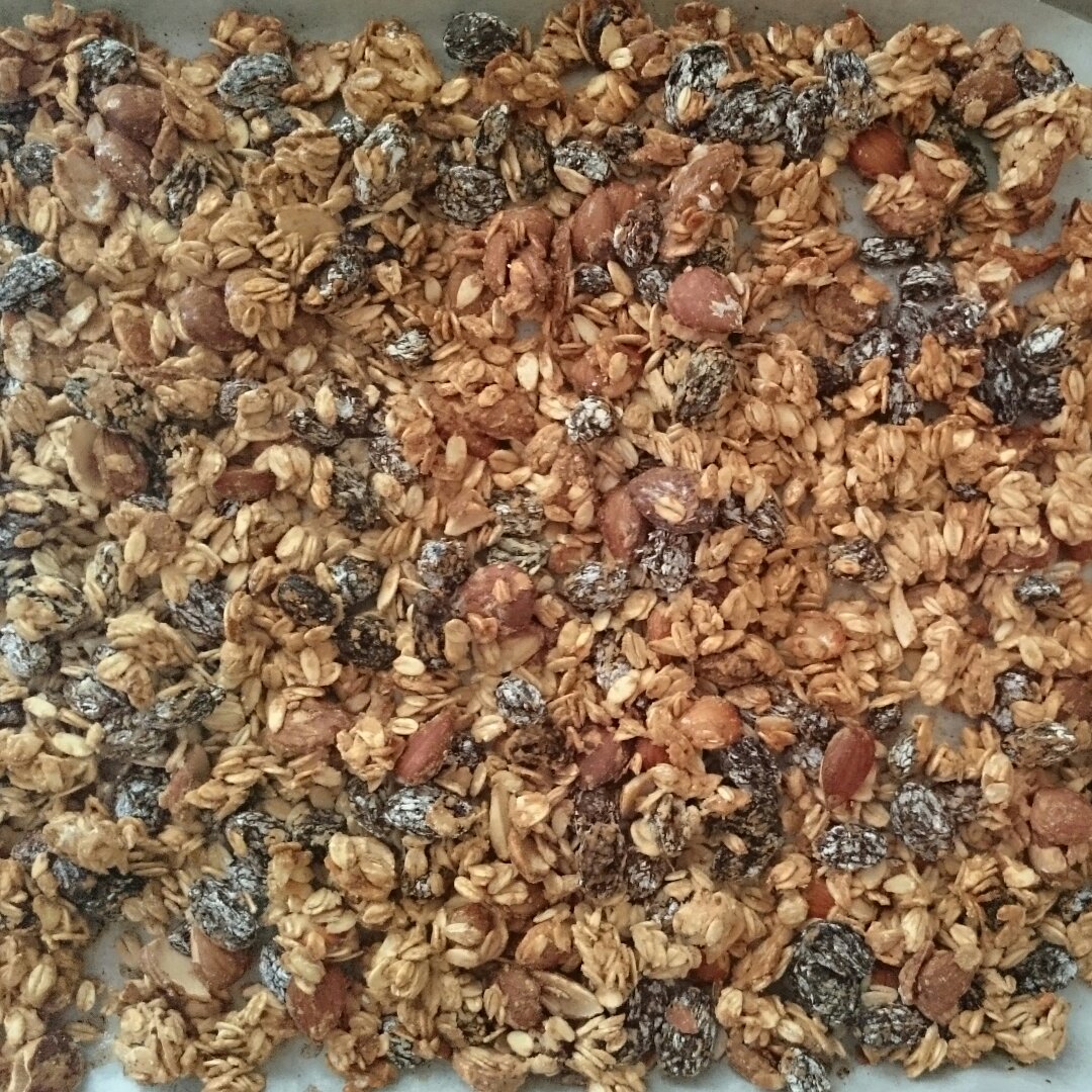 Today's breakfast 格兰诺拉脆麦片