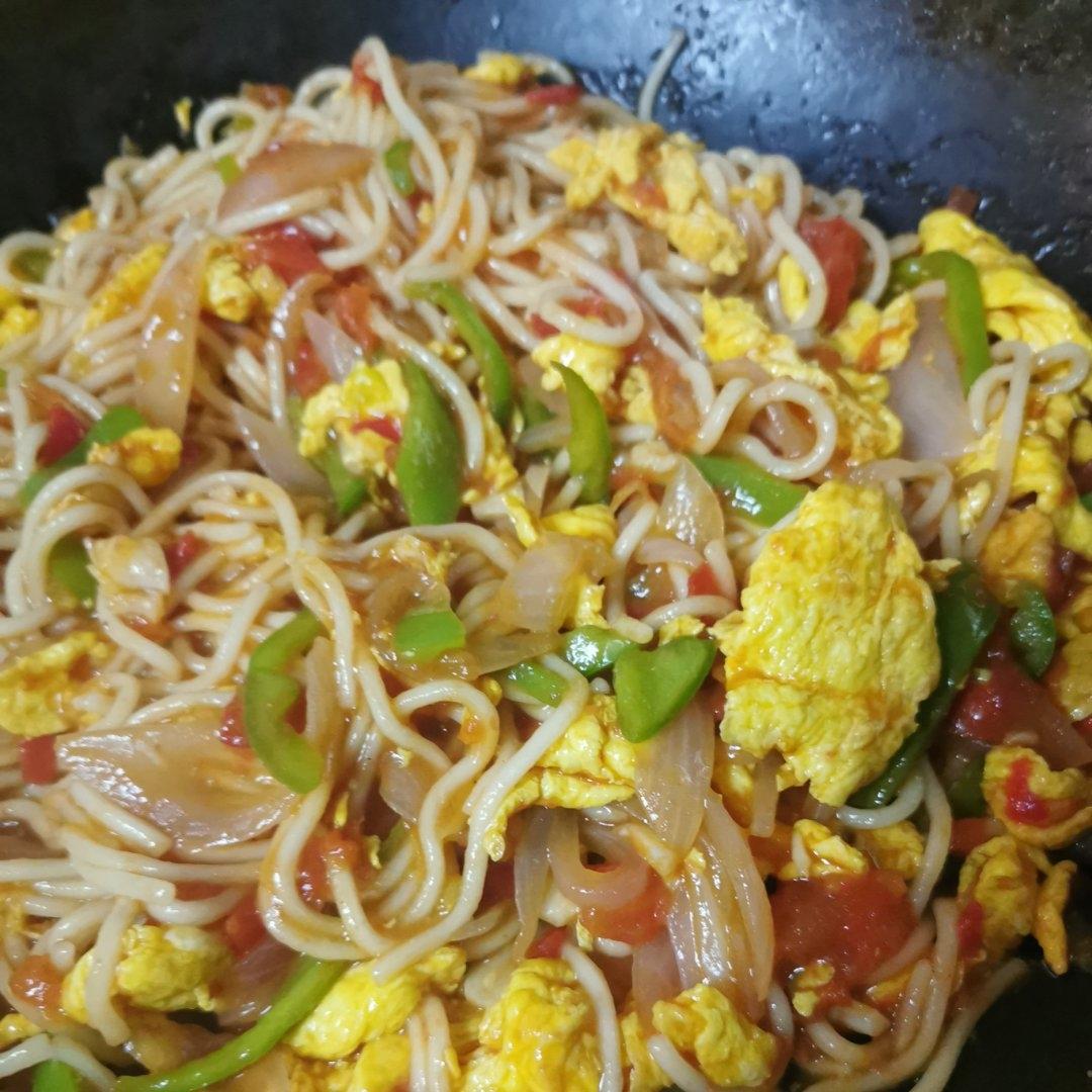 鸡蛋炒拉条