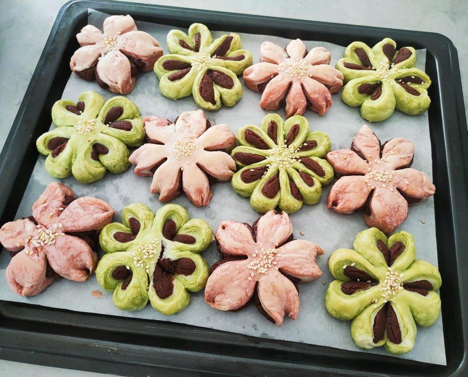 桃花酥🌸（超简单方子，一次成功）