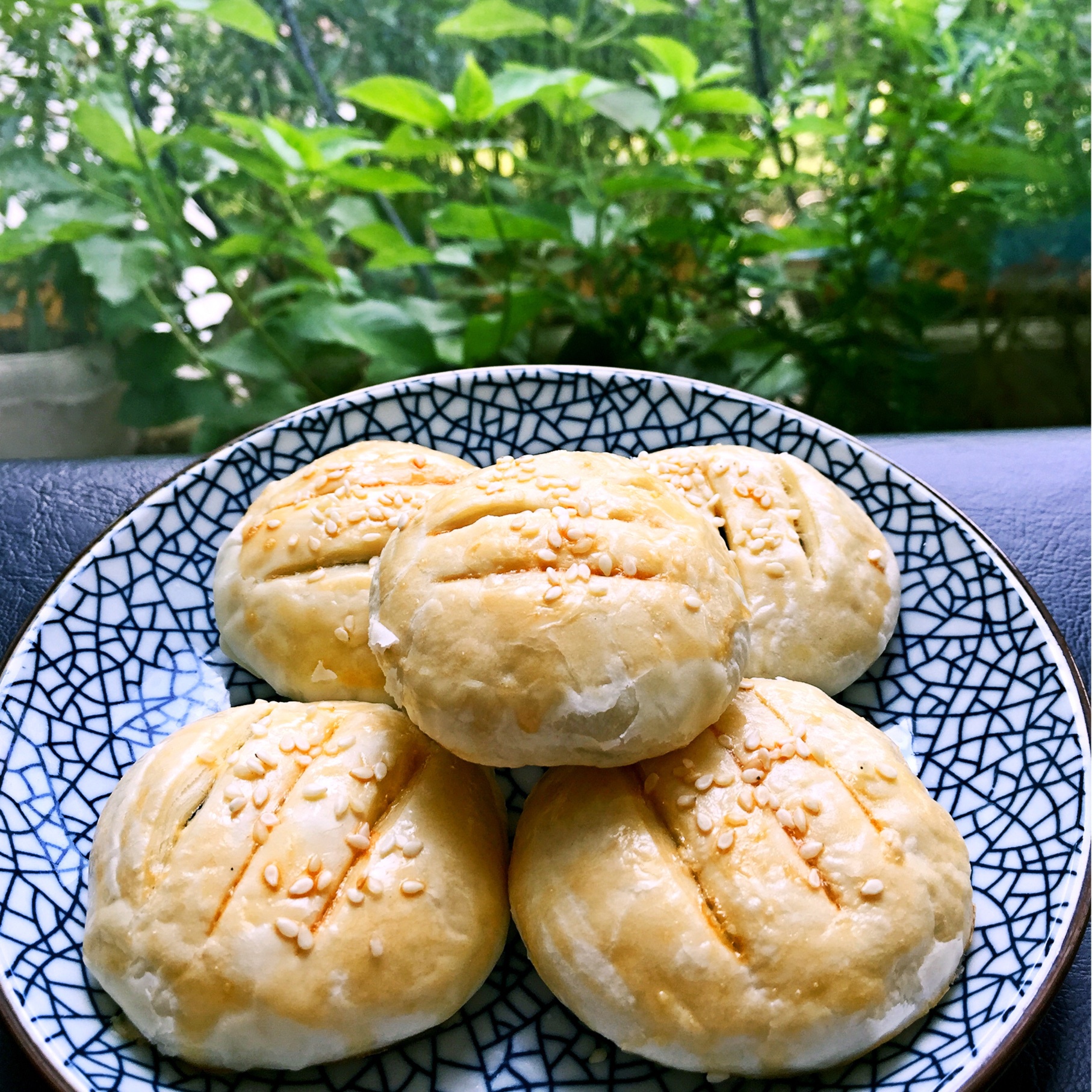 老婆饼 蔓越莓糯米馅 黄油版