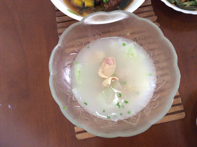 咸肉冬瓜汤