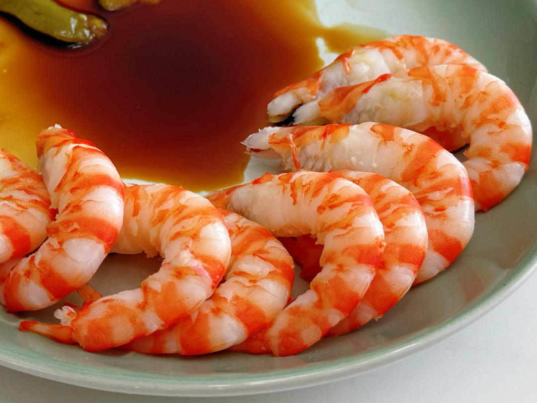 白灼九节虾