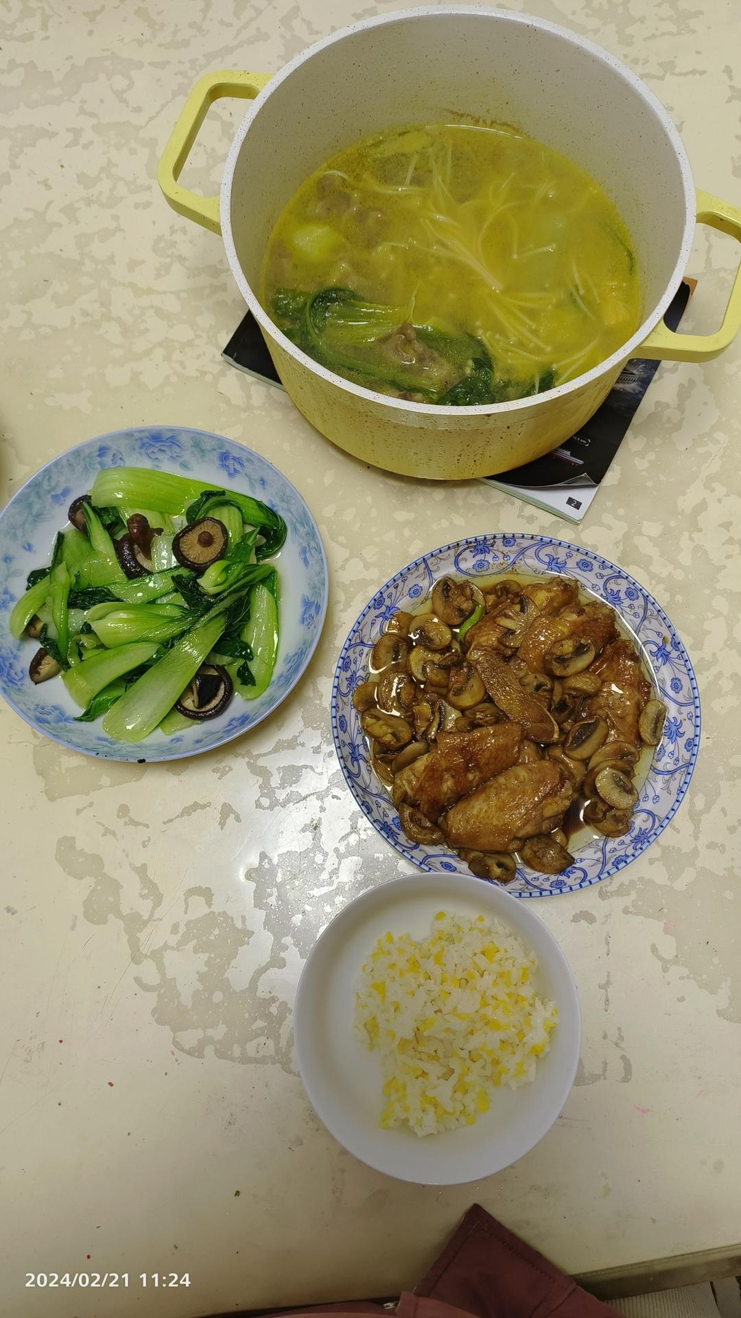 全家人一致决定列入年夜饭清单