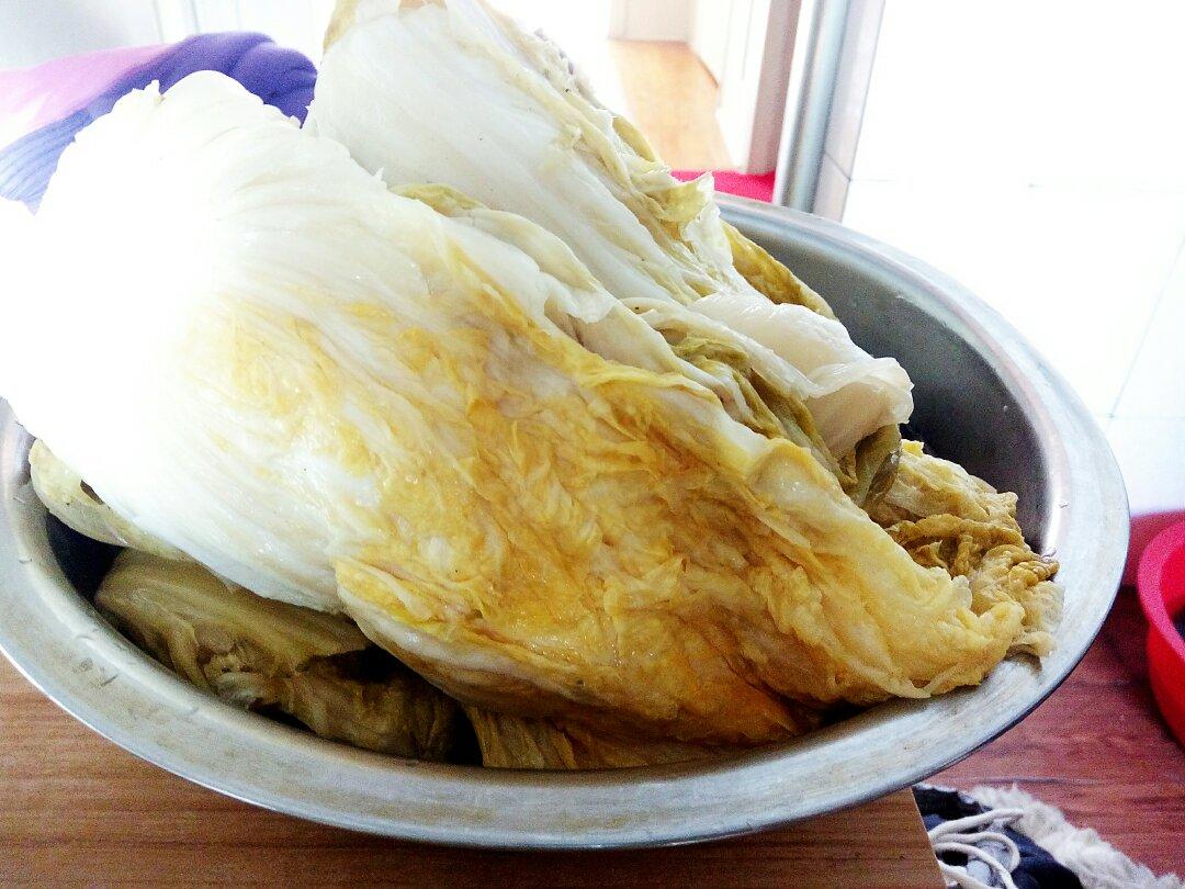 东北家庭腌酸菜