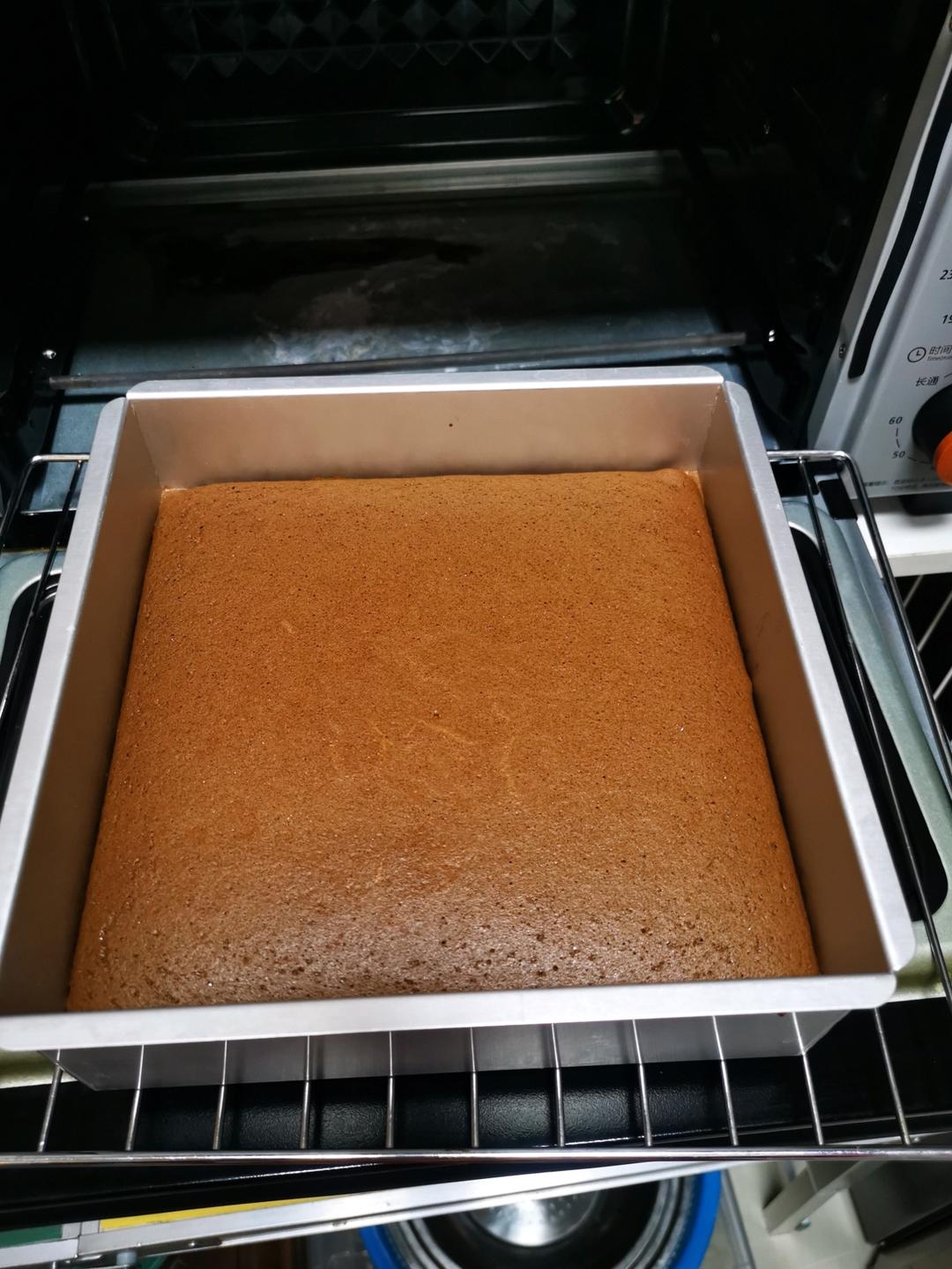 可可戚风蛋糕（八寸）