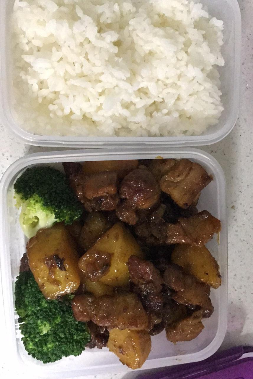 土豆红烧肉
