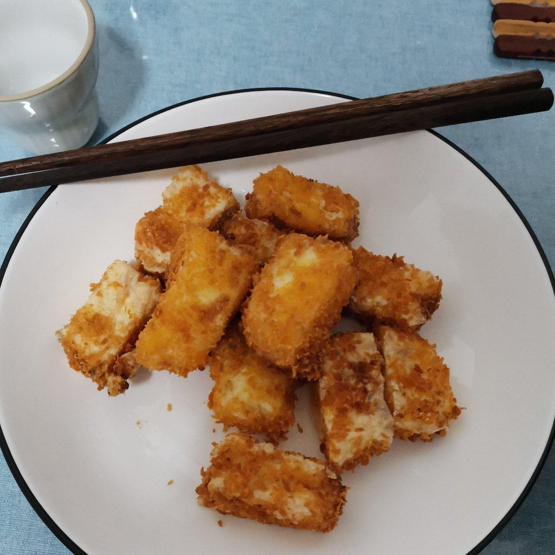自制正宗顺德著名小点心炸牛奶