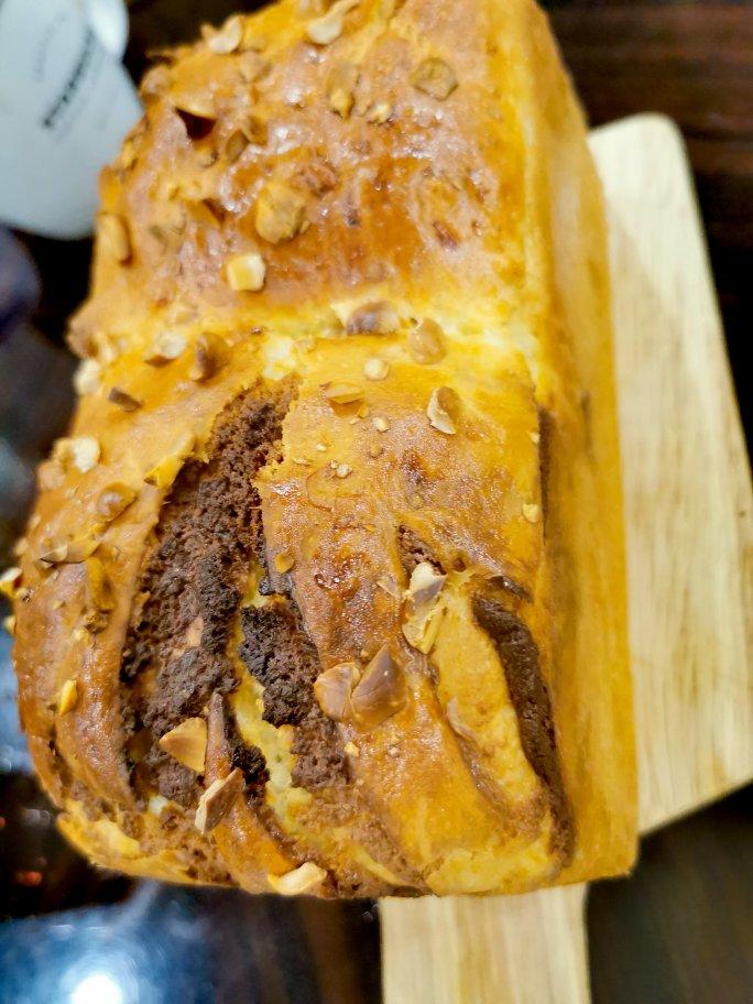 【斑马花纹】花生酱奶酥吐司