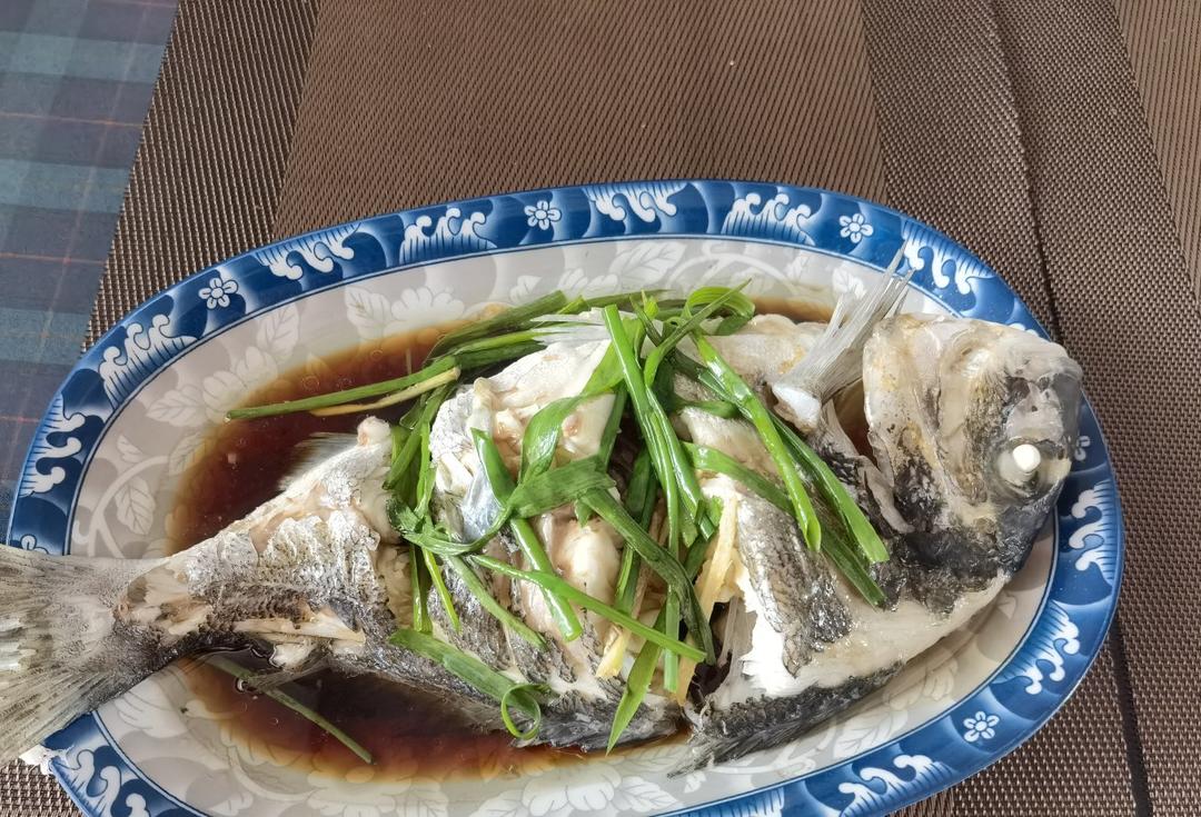 清蒸多宝鱼