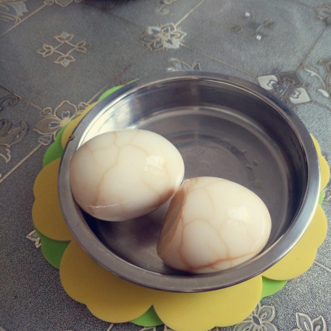 电饭煲煮五香茶叶蛋