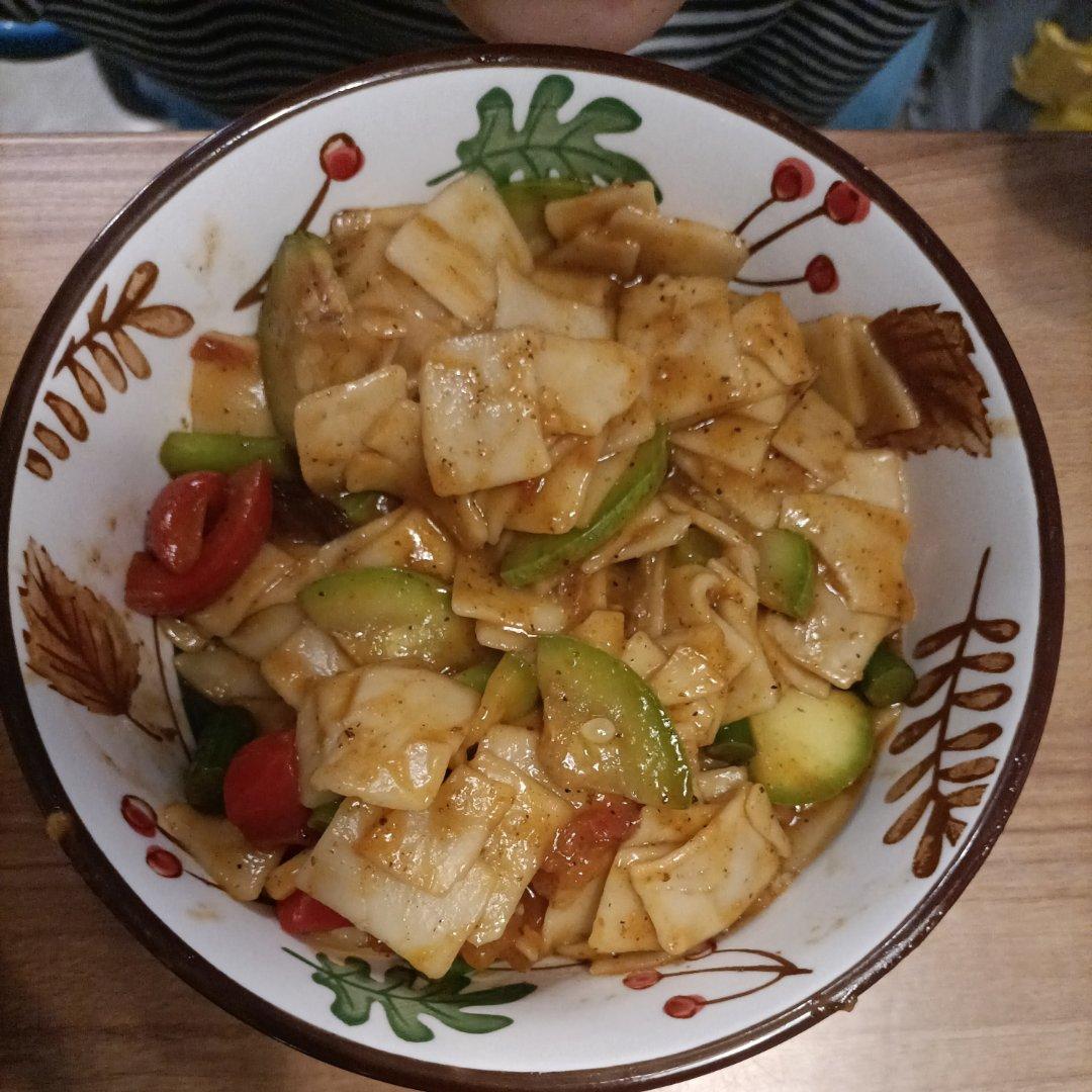 兰州炒面片（金城炒面片）