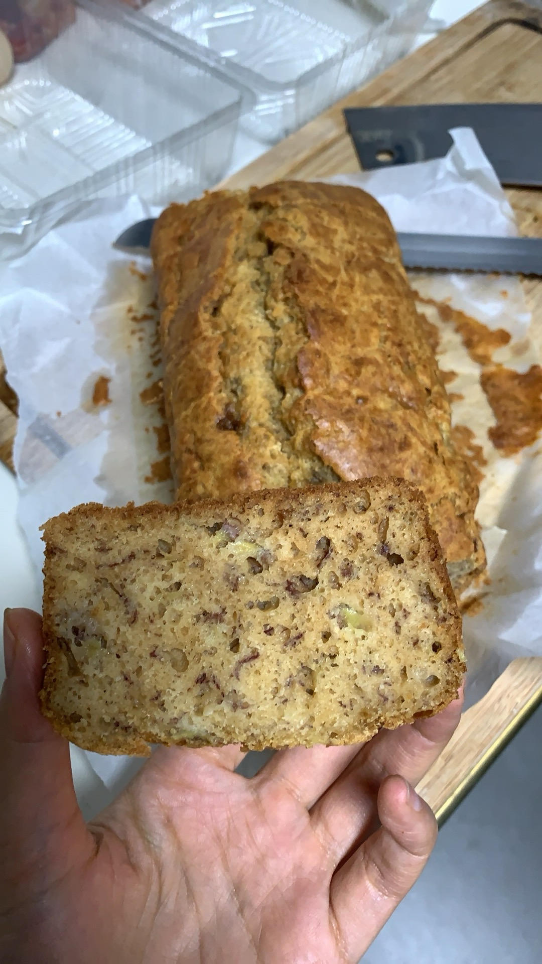 香蕉蛋糕 banana bread （非低糖）传统配方