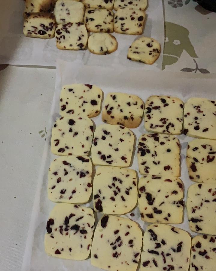 低糖少油版蔓越莓饼干