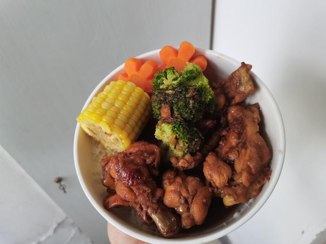 照烧鸡腿饭