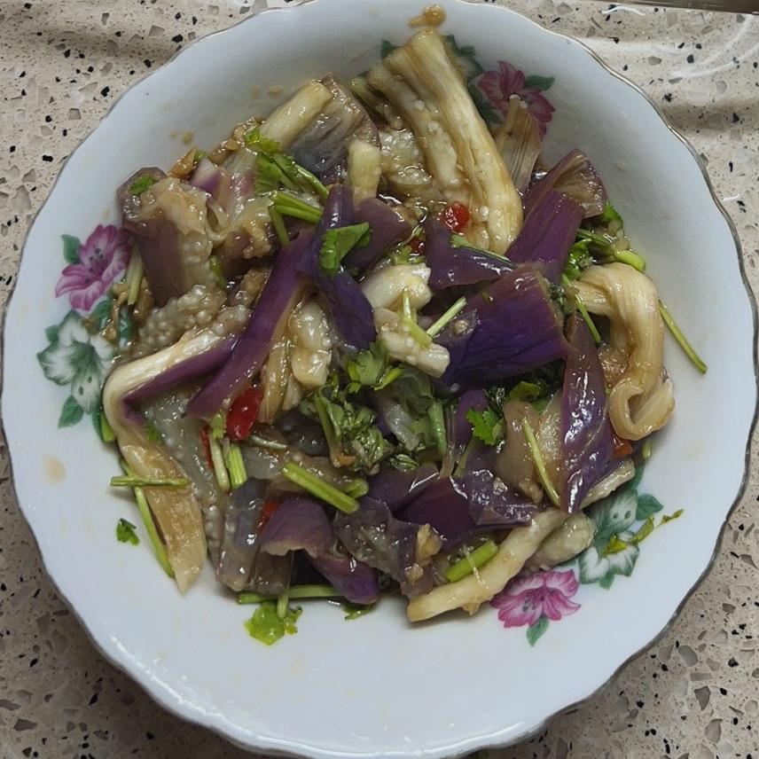 拌茄子（微波炉版）