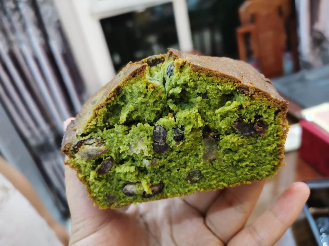 甜而不腻的抹茶磅蛋糕