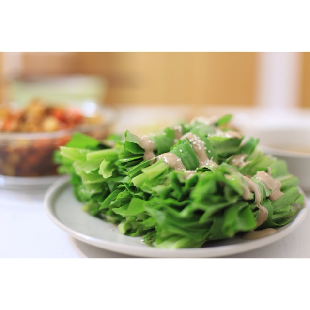 麻酱油麦菜