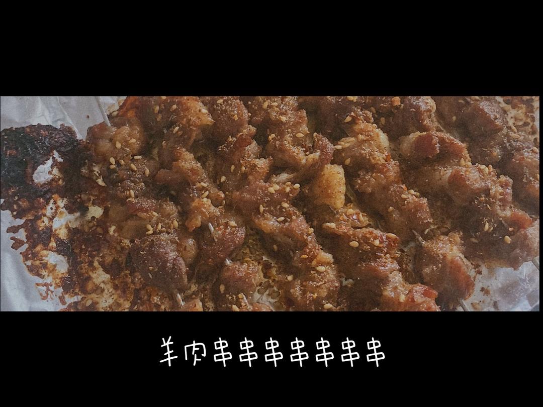 烤箱版烤羊肉串