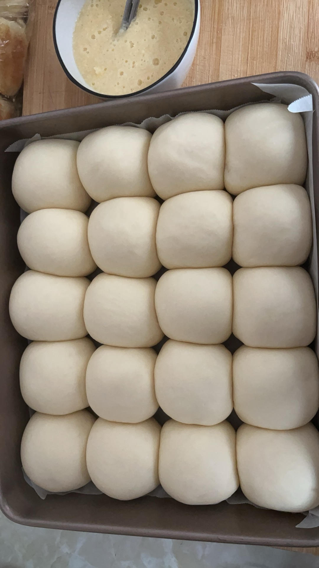 快手椰蓉小餐包（一次发酵照样柔软又拉丝）