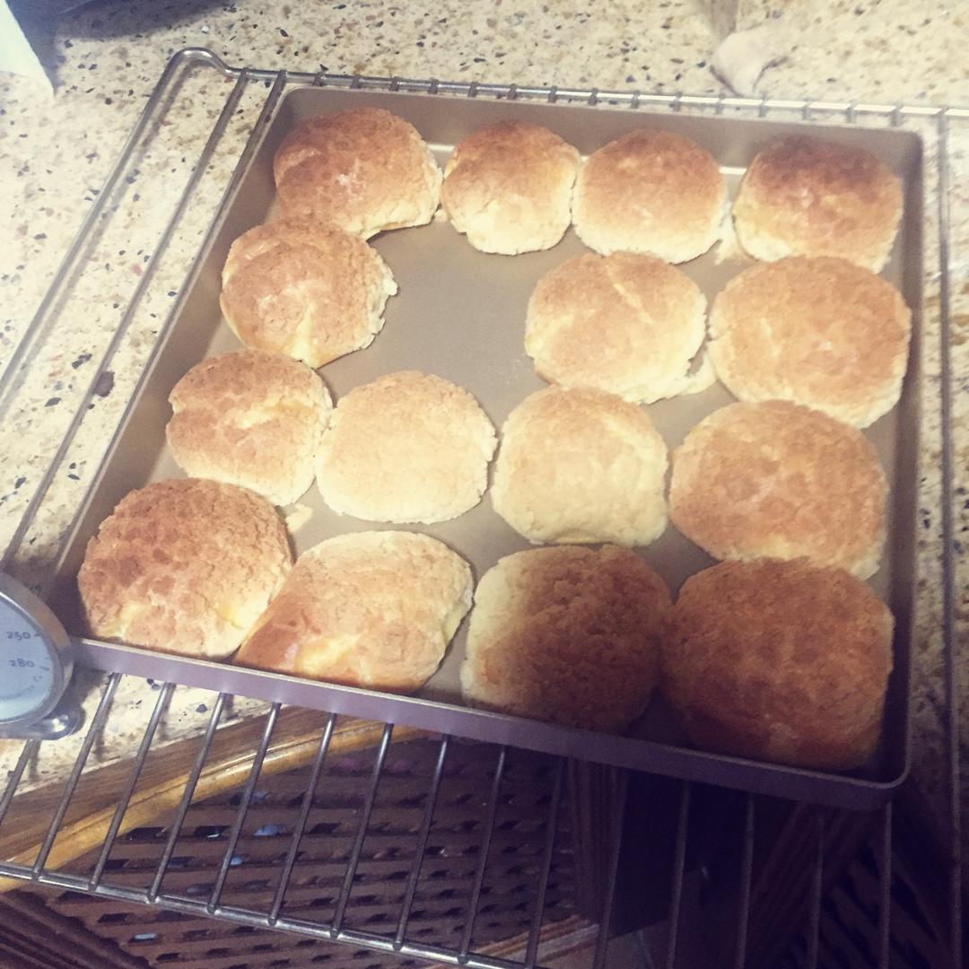 十分美味的酥皮泡芙