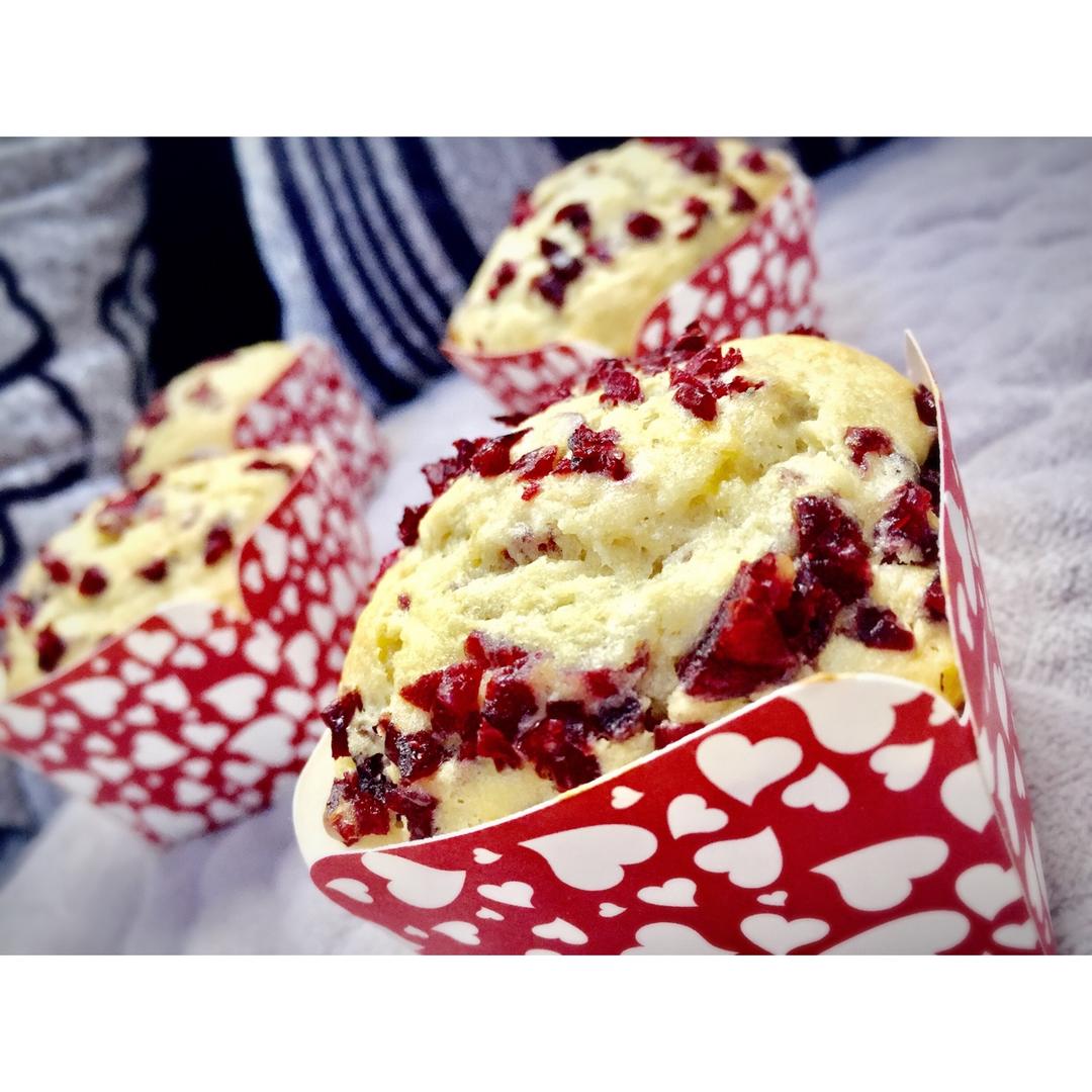 少女心的香蕉蔓越莓玛芬